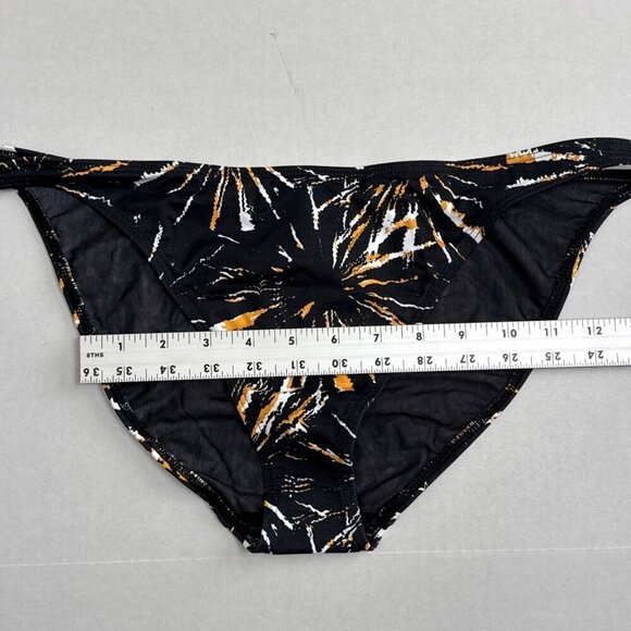 Demi Moore X Andie Women's XL The Tropez Bikini Swim Bottom Black Burst NWT - Picture 4 of 15